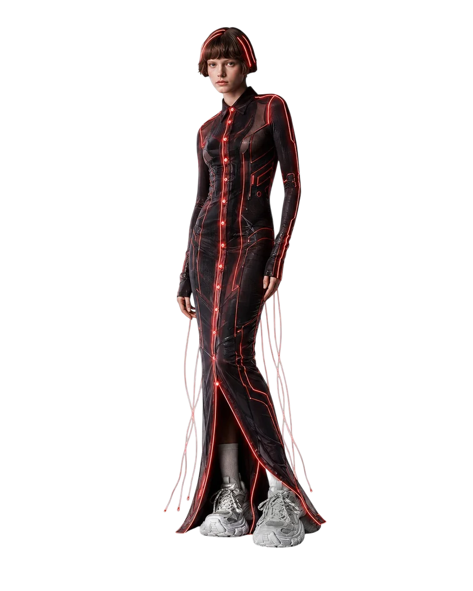 Futuristic outfit F_02